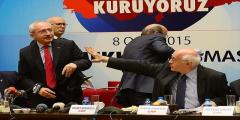 CHP Lideri Kılıçdaroğlu'na ayakkabılı saldırı